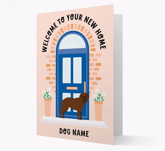 Welcome To Your New Home: Personalised {breedFullName} Card